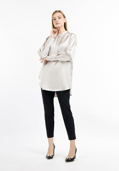 DreiMaster Klassik Women's Long Sleeve Blouse - Schmuddelwedda Shop