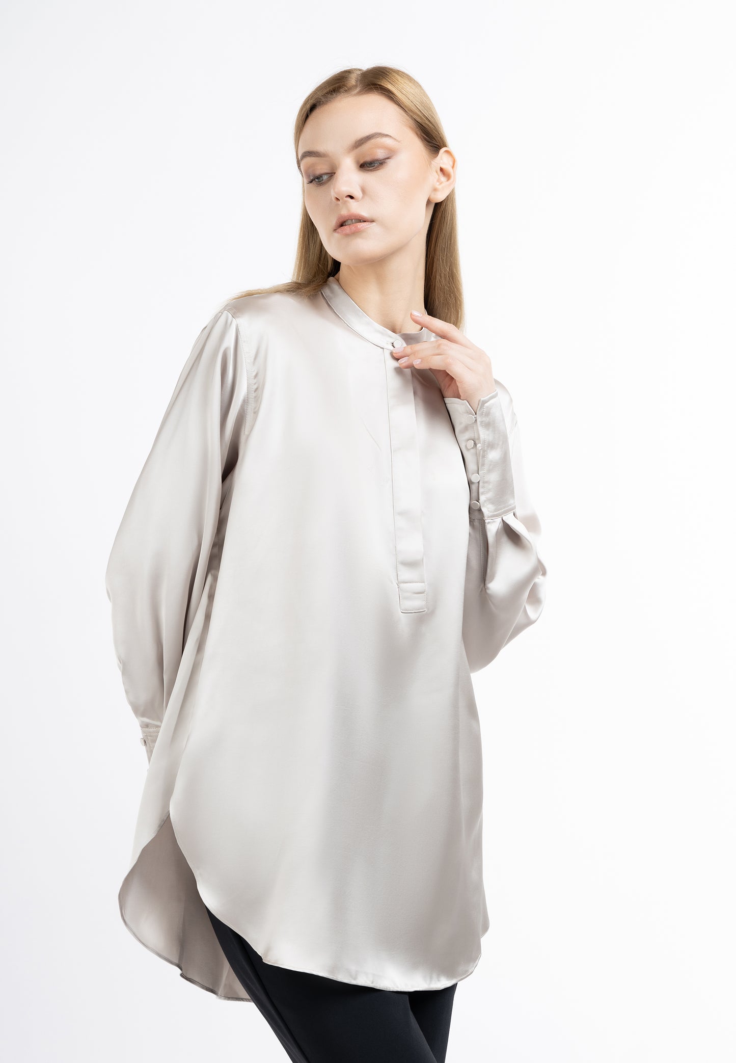 DreiMaster Klassik Women's Long Sleeve Blouse - Schmuddelwedda Shop