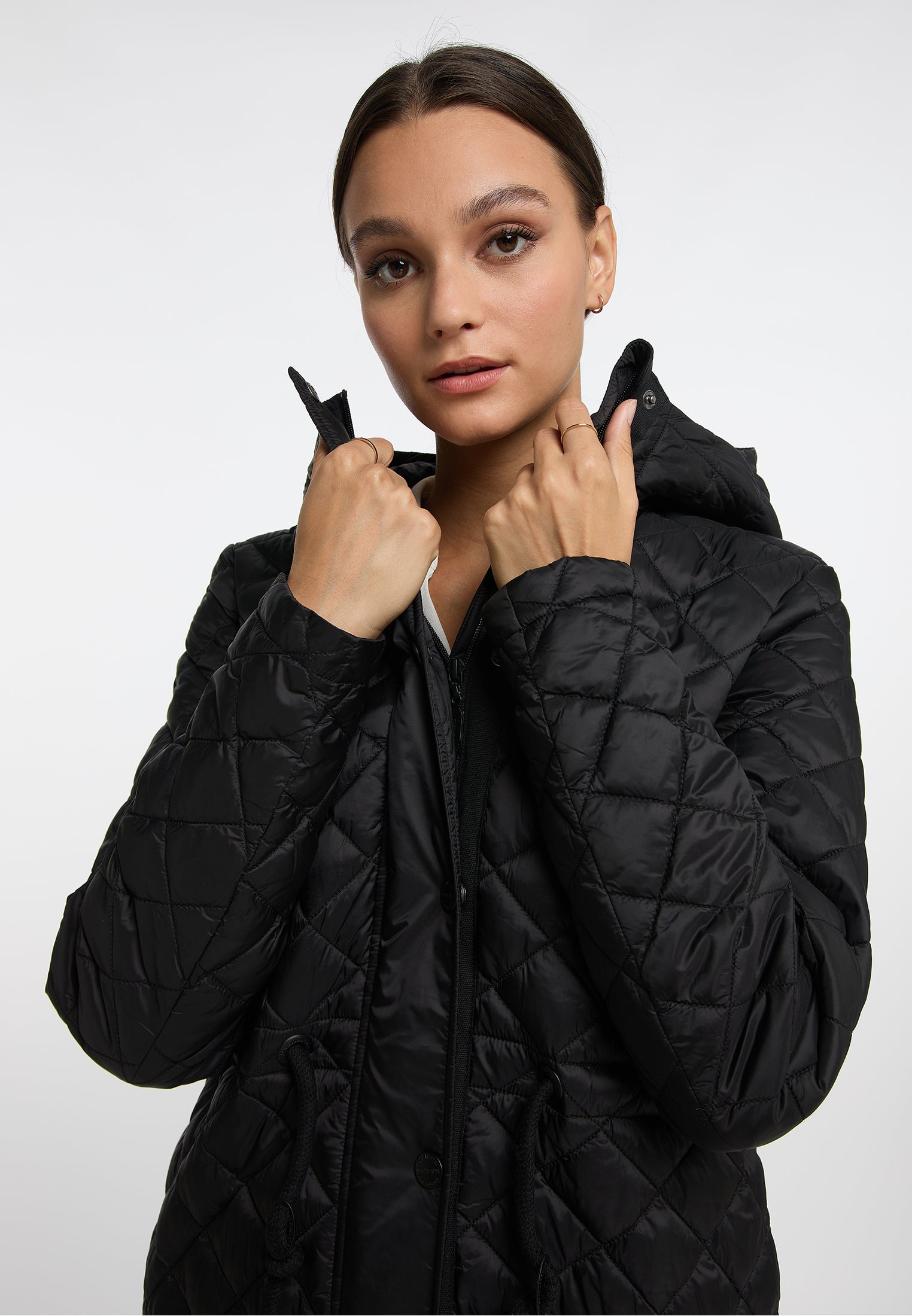 DreiMaster Klassik Women's Transitional Coat With Light Padding - Schmuddelwedda Shop