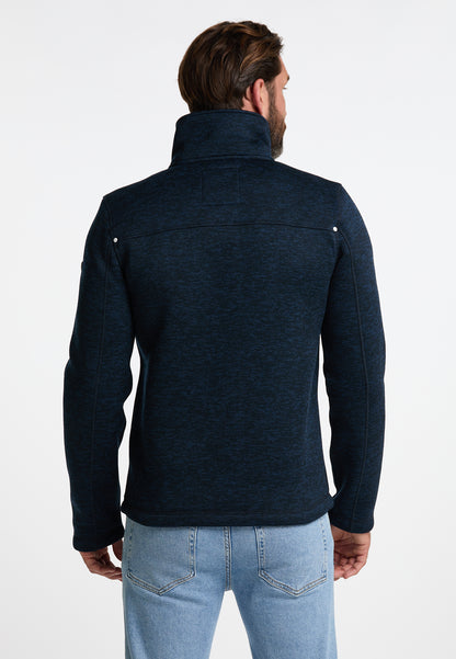 DreiMaster Maritim Herren-Strickfleecejacke
