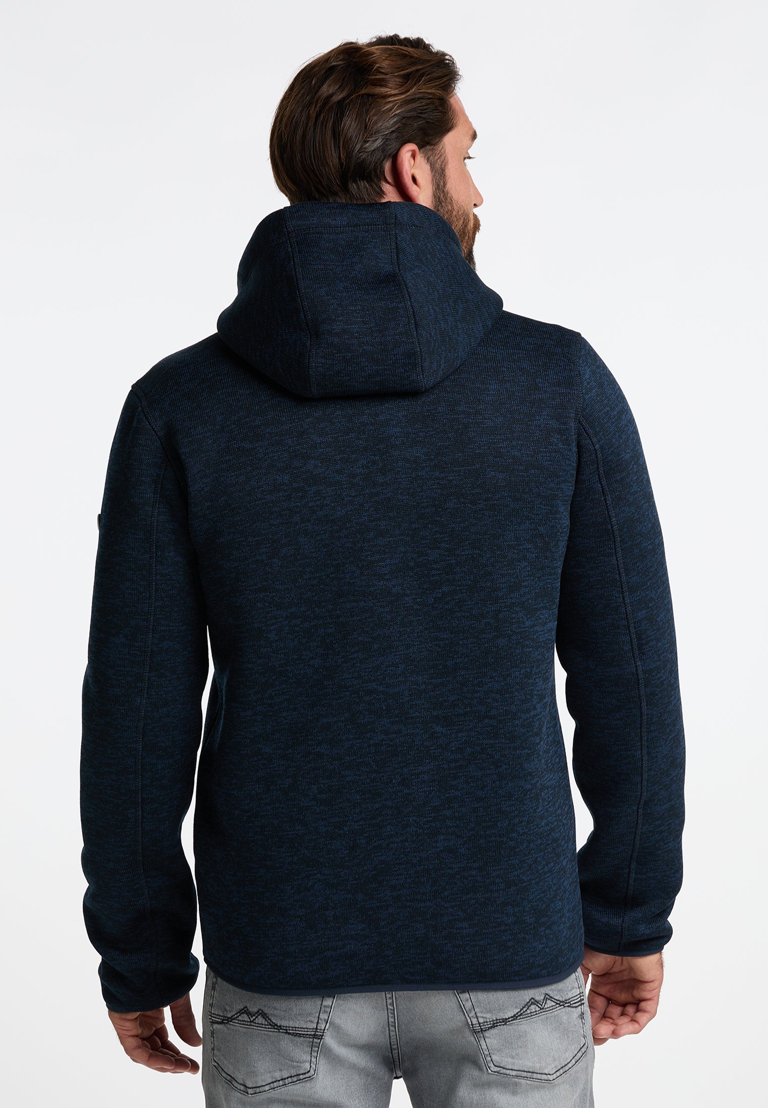 DreiMaster Maritim Men's Strickfleeceblouson