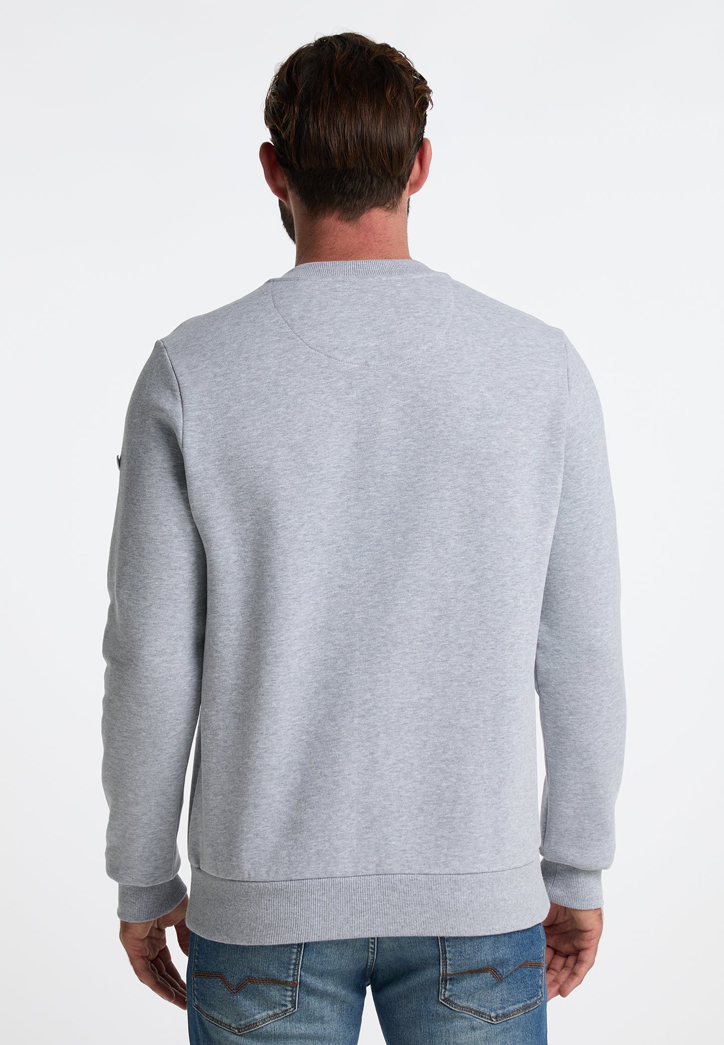 DreiMaster Maritim Herren-Sweatshirt mit Rundhalsausschnitt