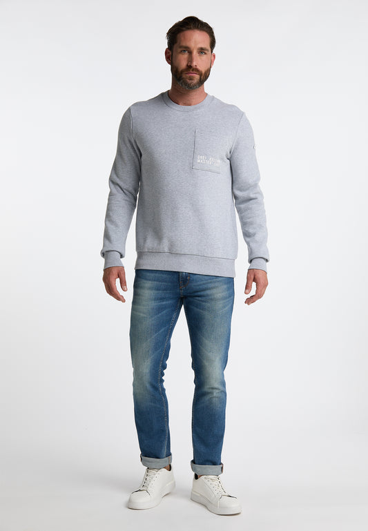 DreiMaster Maritim Herren-Sweatshirt mit Rundhalsausschnitt