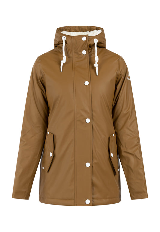 Regenjacke mit Teddyfutter