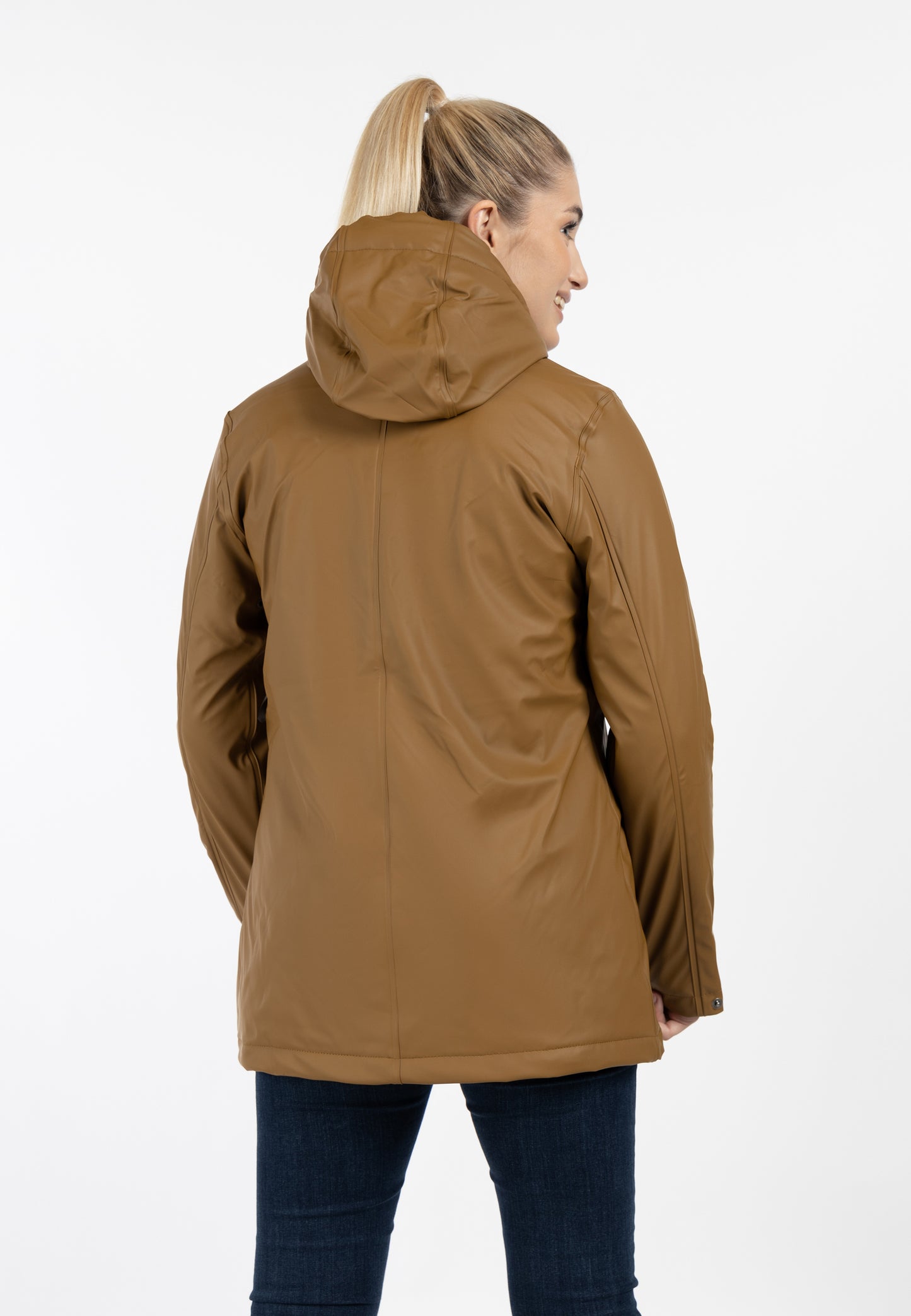 Regenjacke mit Teddyfutter
