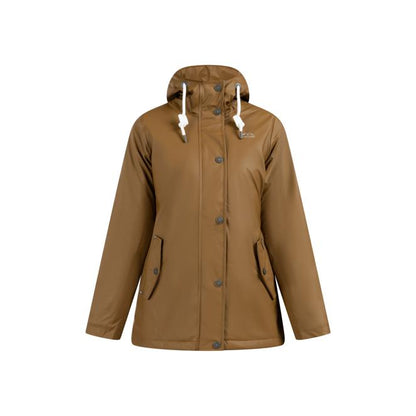 Regenjacke mit Teddyfutter