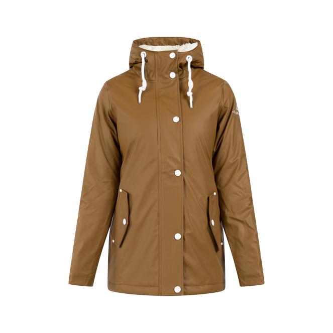 Regenjacke mit Teddyfutter
