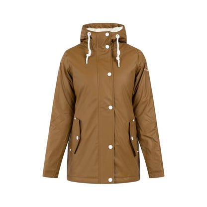 Regenjacke mit Teddyfutter