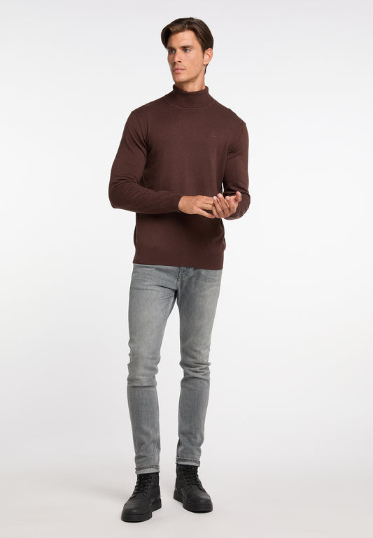 DreiMaster Klassik Men's Turtleneck Sweater - Schmuddelwedda Shop