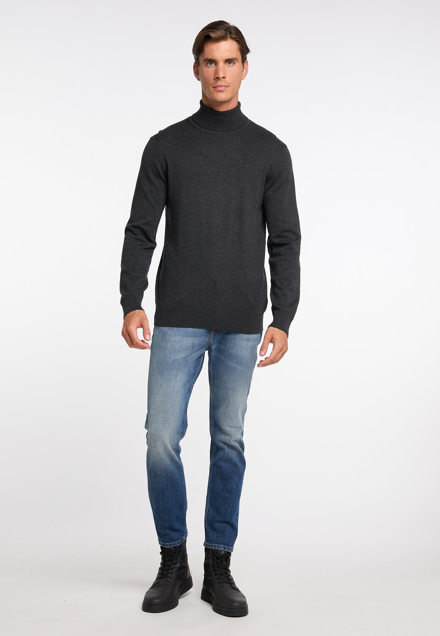 DreiMaster Klassik Men's Turtleneck Sweater - Schmuddelwedda Shop