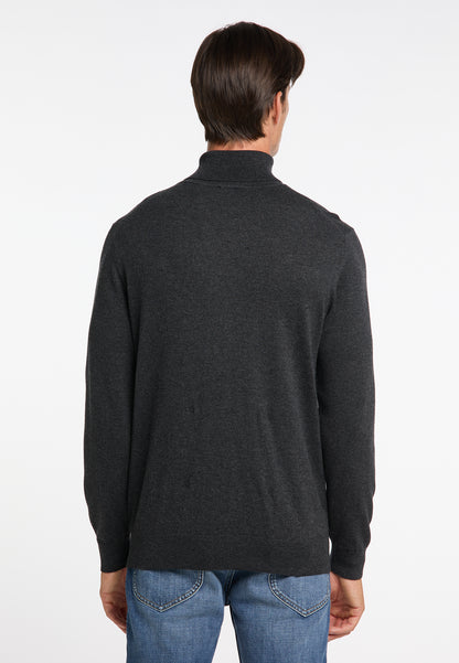 DreiMaster Klassik Men's Turtleneck Sweater - Schmuddelwedda Shop