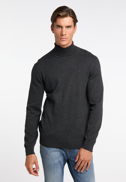 DreiMaster Klassik Men's Turtleneck Sweater - Schmuddelwedda Shop
