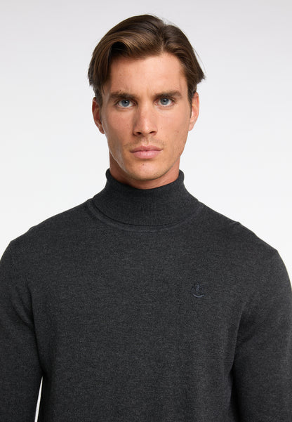 DreiMaster Klassik Men's Turtleneck Sweater - Schmuddelwedda Shop