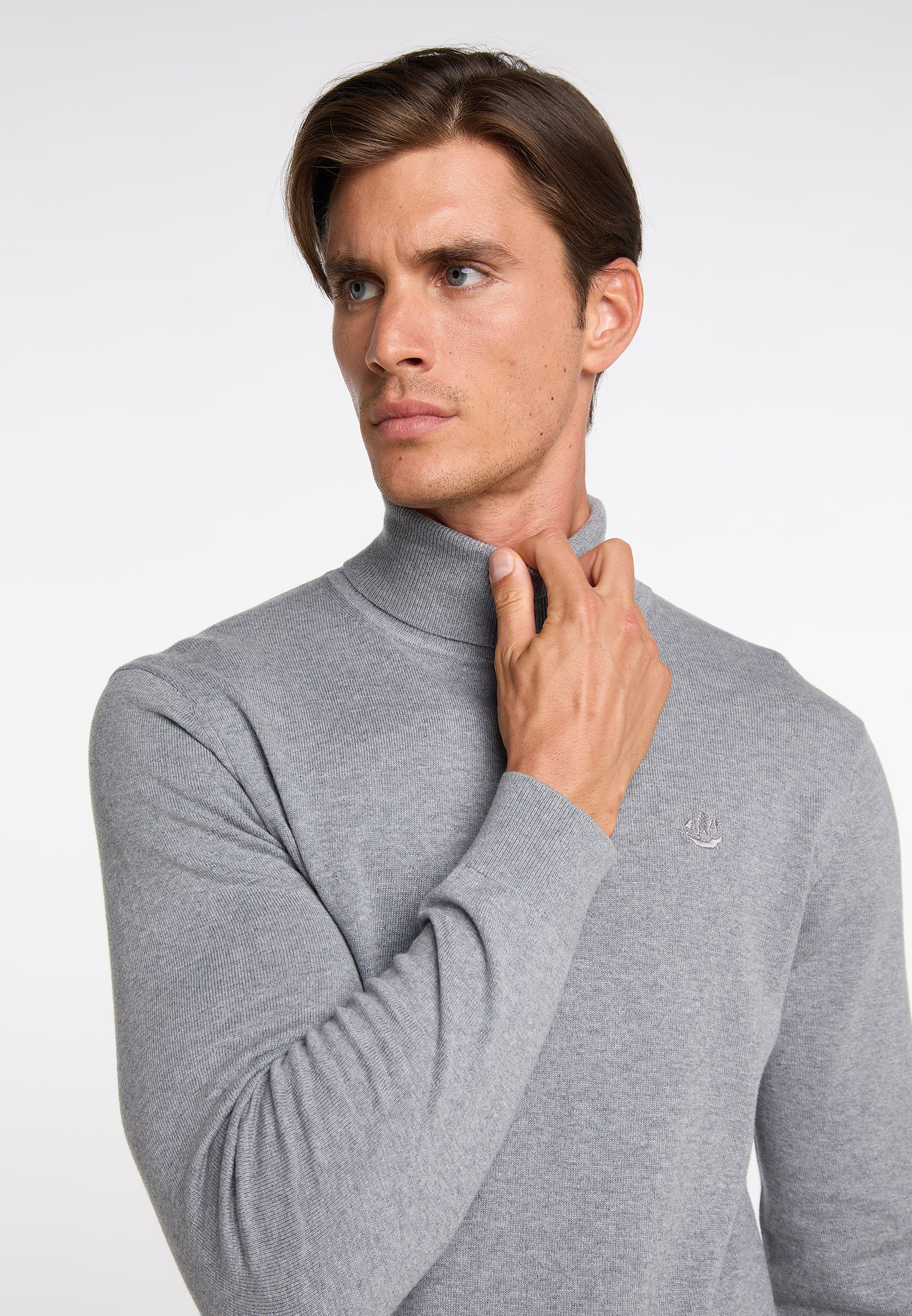 DreiMaster Klassik Men's Turtleneck Sweater - Schmuddelwedda Shop