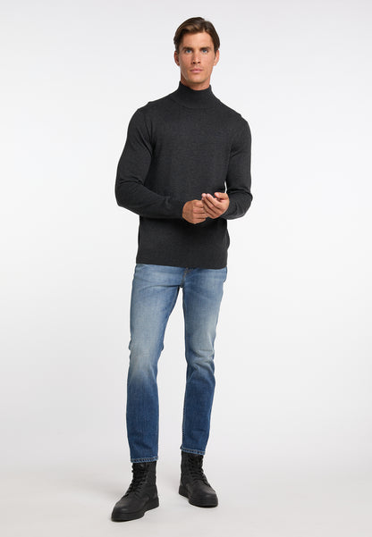 DreiMaster Klassik Men's Basic Fine Knit Sweater - Schmuddelwedda Shop