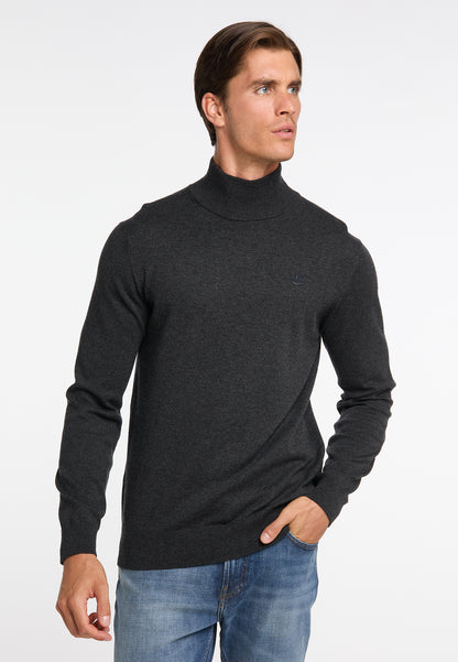 DreiMaster Klassik Men's Basic Fine Knit Sweater - Schmuddelwedda Shop
