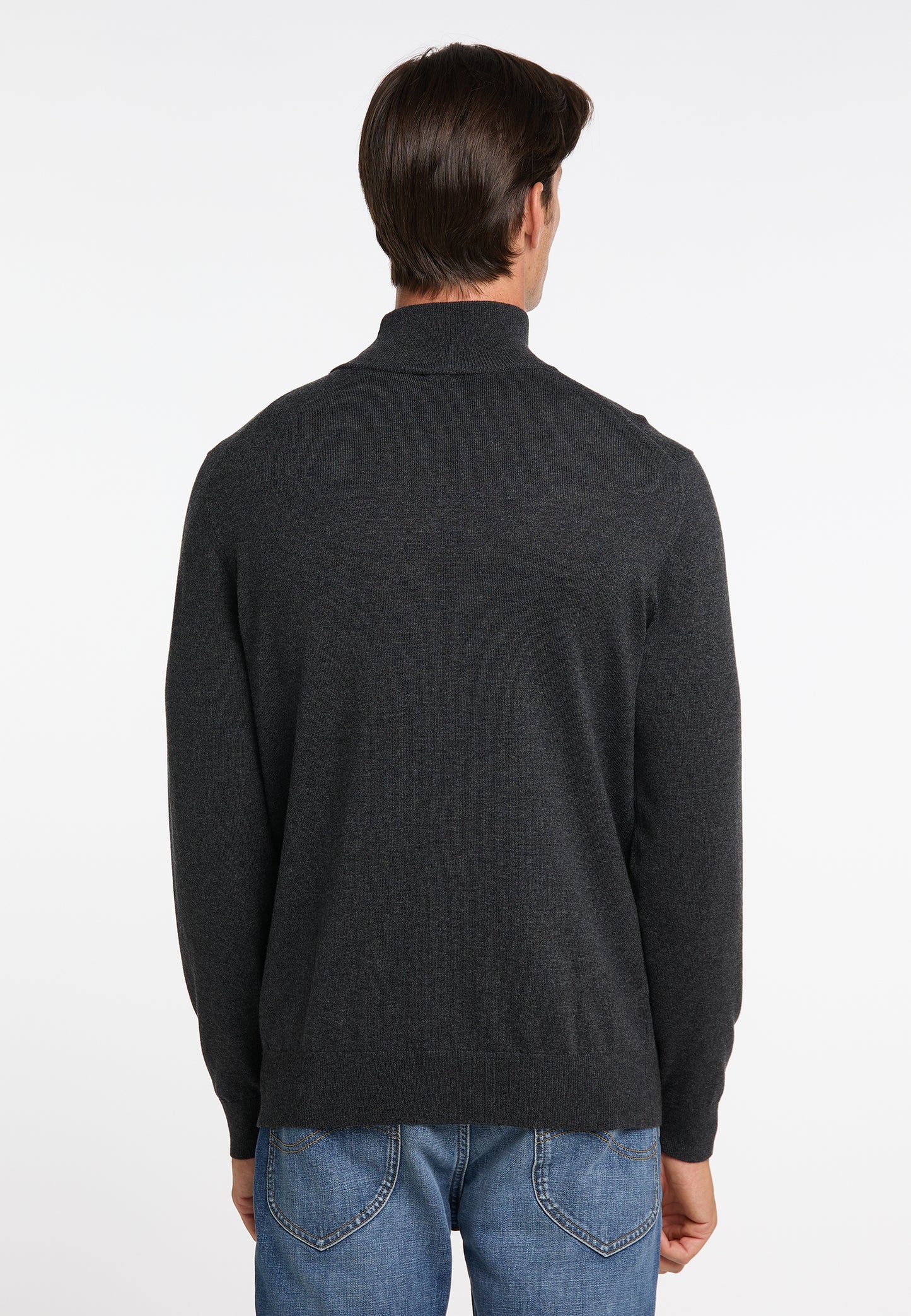 DreiMaster Klassik Men's Basic Fine Knit Sweater - Schmuddelwedda Shop