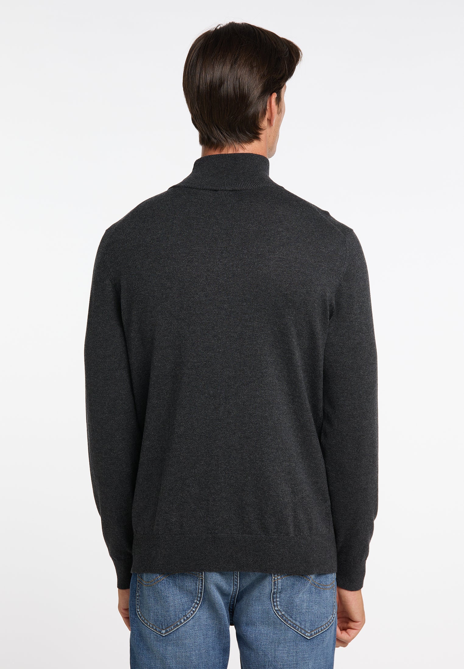 DreiMaster Klassik Men's Basic Fine Knit Sweater - Schmuddelwedda Shop