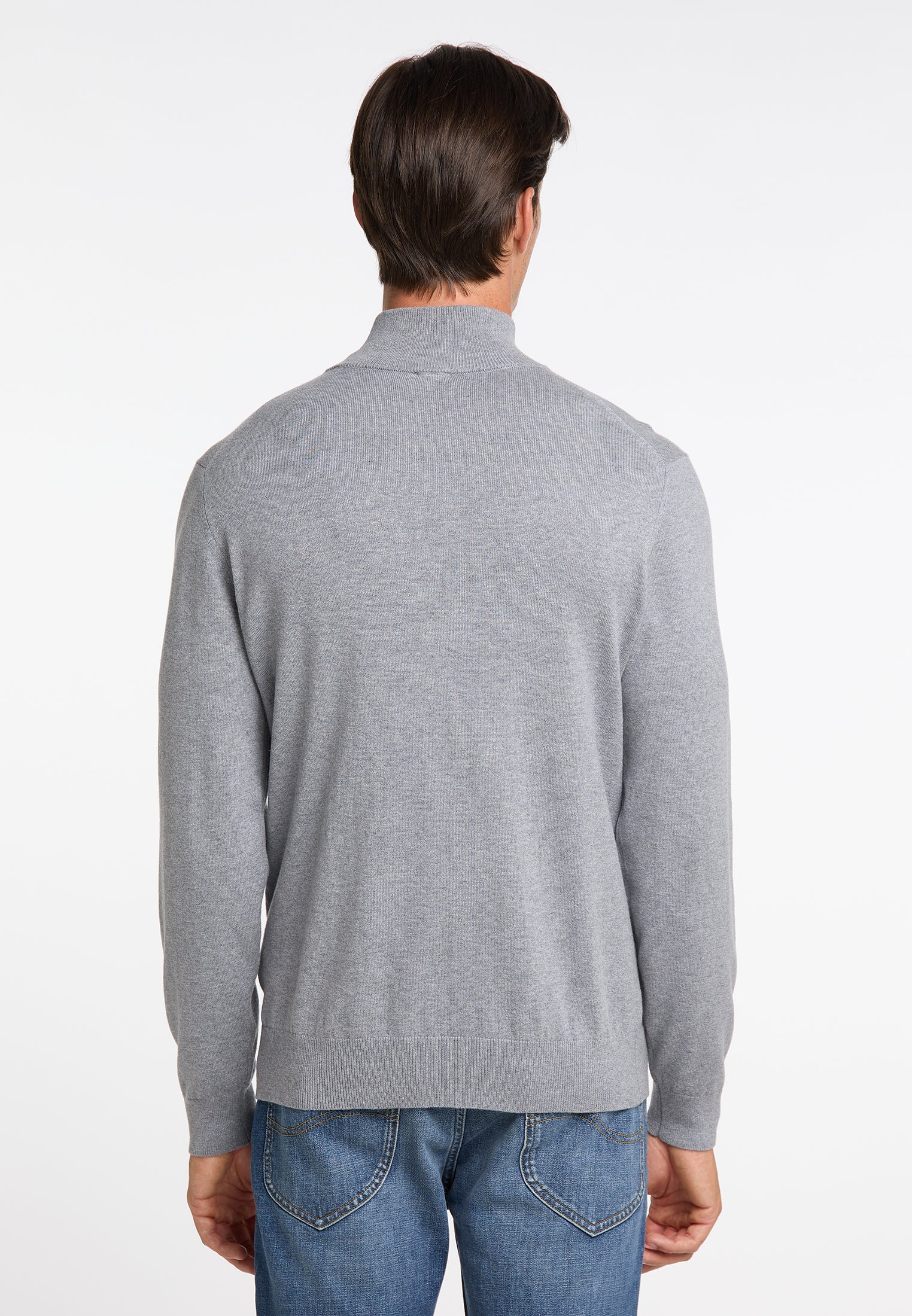 DreiMaster Klassik Men's Basic Fine Knit Sweater - Schmuddelwedda Shop