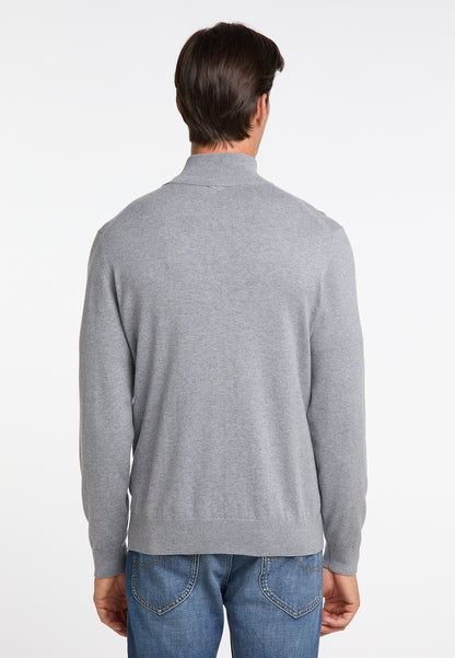 DreiMaster Klassik Men's Basic Fine Knit Sweater - Schmuddelwedda Shop