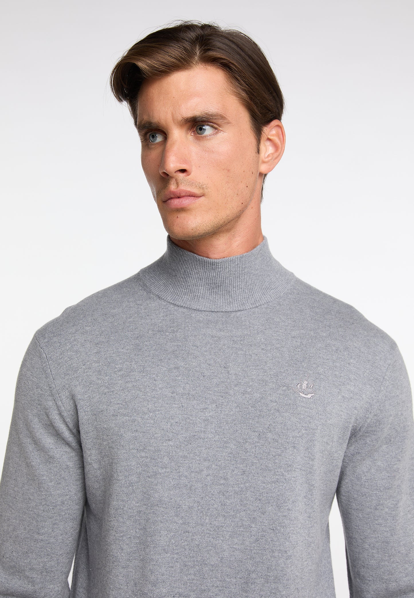 DreiMaster Klassik Men's Basic Fine Knit Sweater - Schmuddelwedda Shop