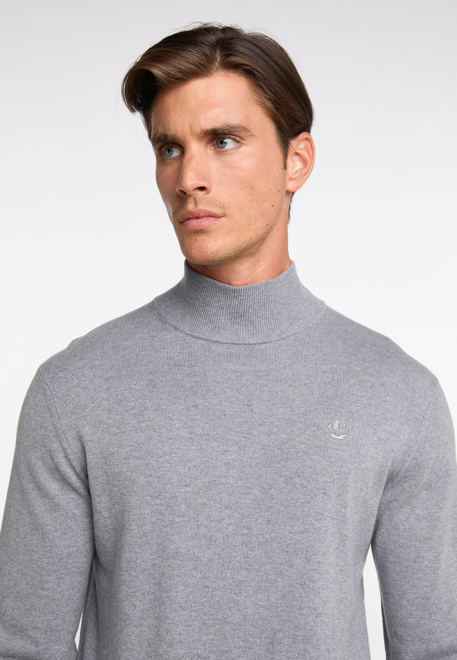 DreiMaster Klassik Men's Basic Fine Knit Sweater - Schmuddelwedda Shop