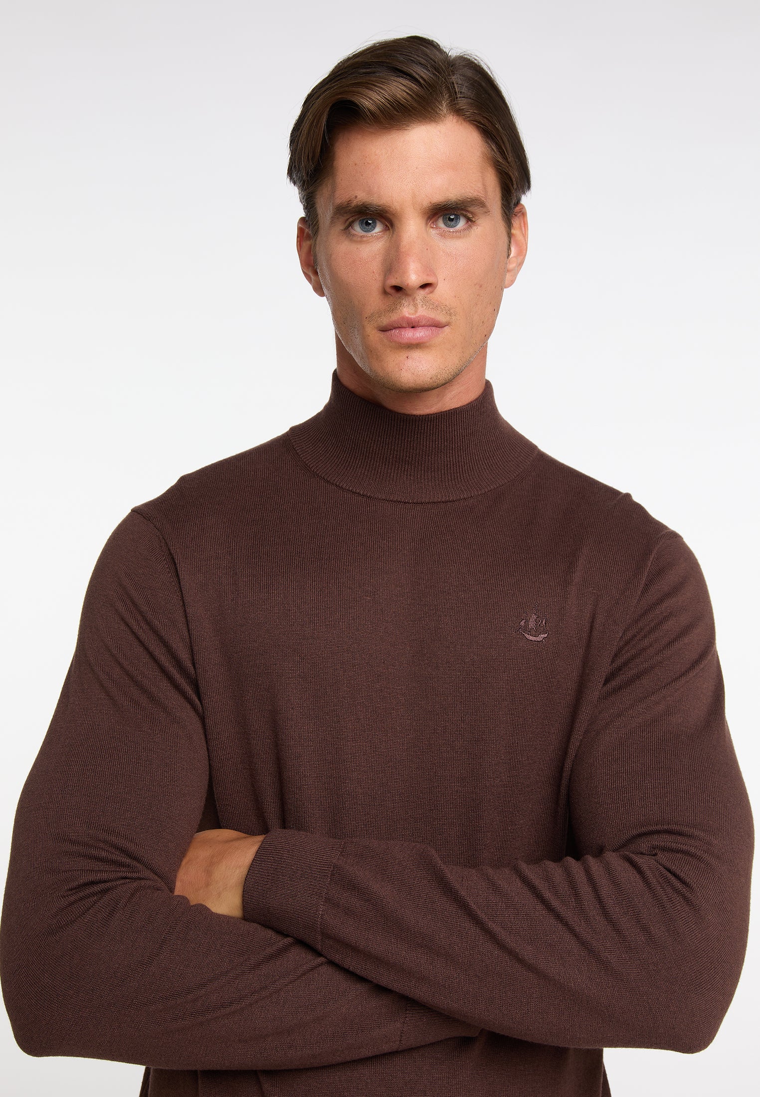 DreiMaster Klassik Men's Basic Fine Knit Sweater - Schmuddelwedda Shop