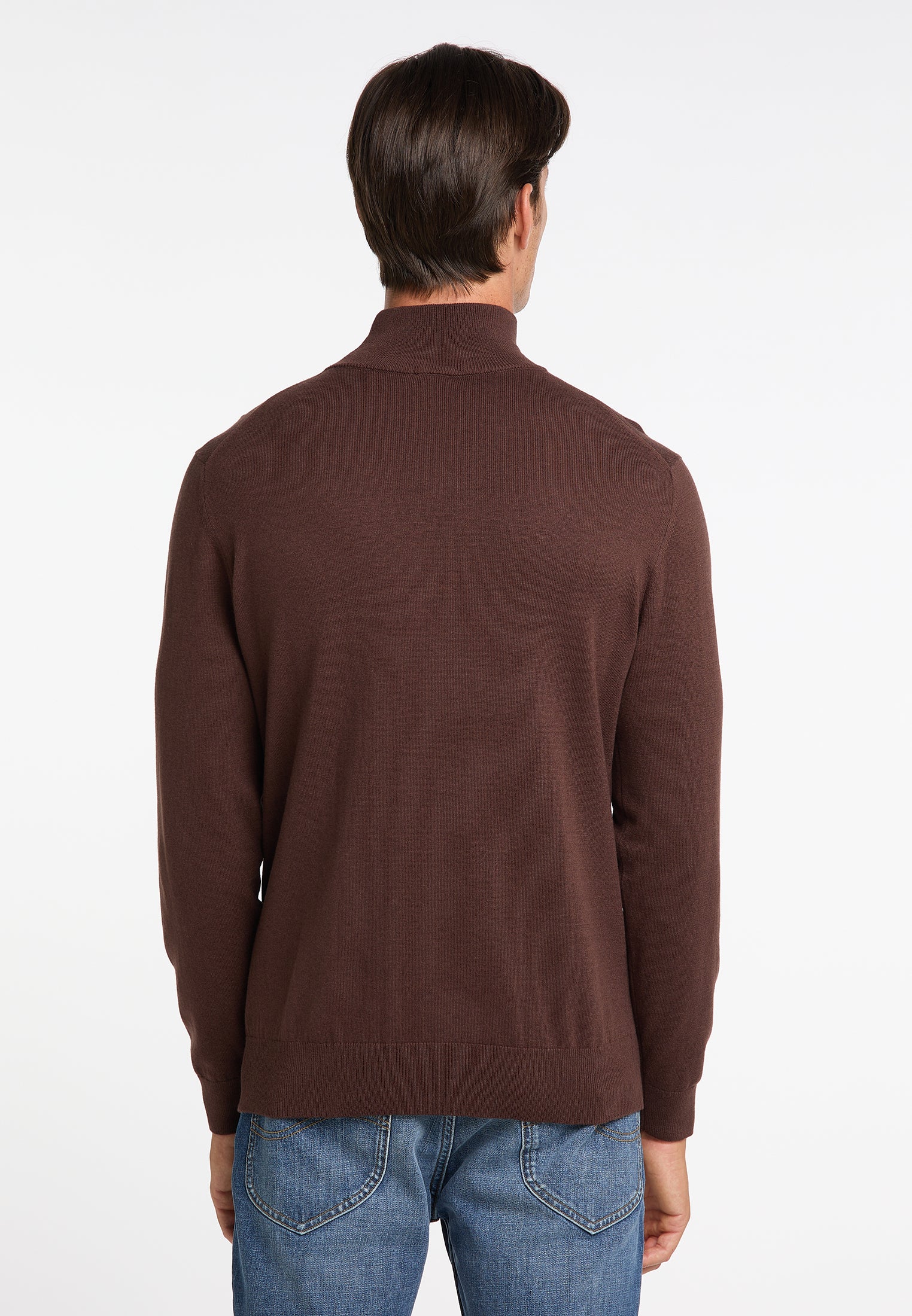 DreiMaster Klassik Men's Basic Fine Knit Sweater - Schmuddelwedda Shop