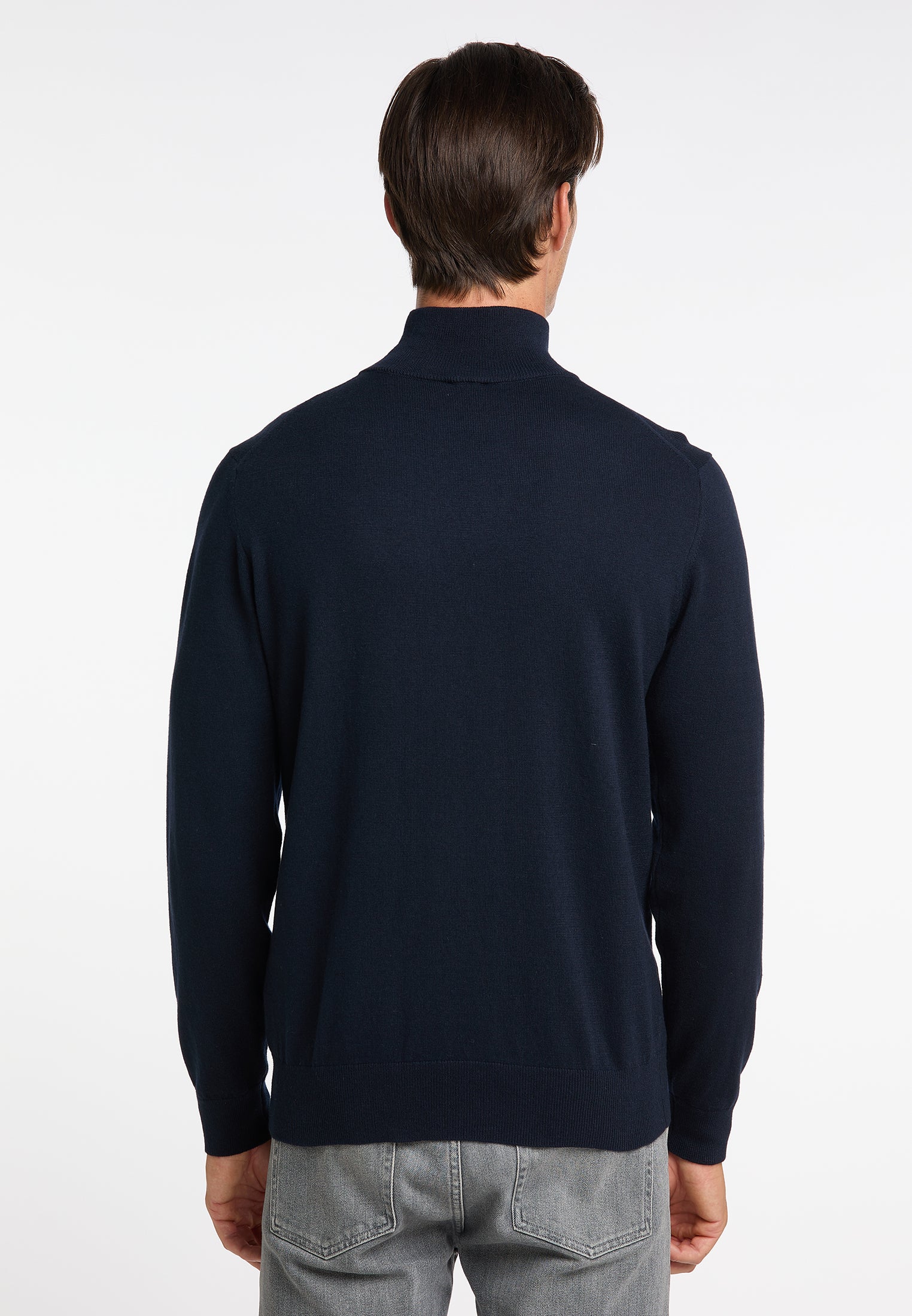 DreiMaster Klassik Men's Basic Fine Knit Sweater - Schmuddelwedda Shop