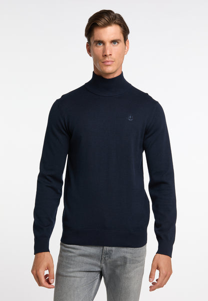 DreiMaster Klassik Men's Basic Fine Knit Sweater - Schmuddelwedda Shop