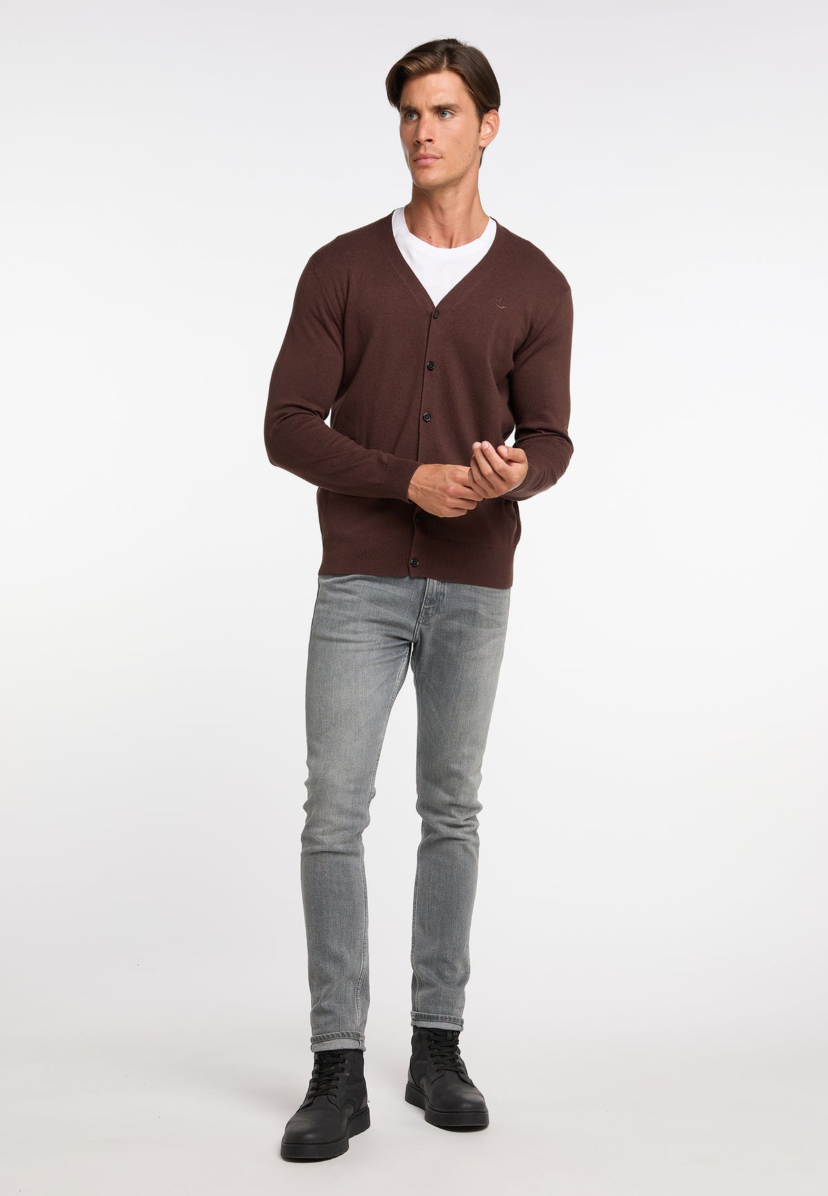 DreiMaster Klassik Herren-Cardigan