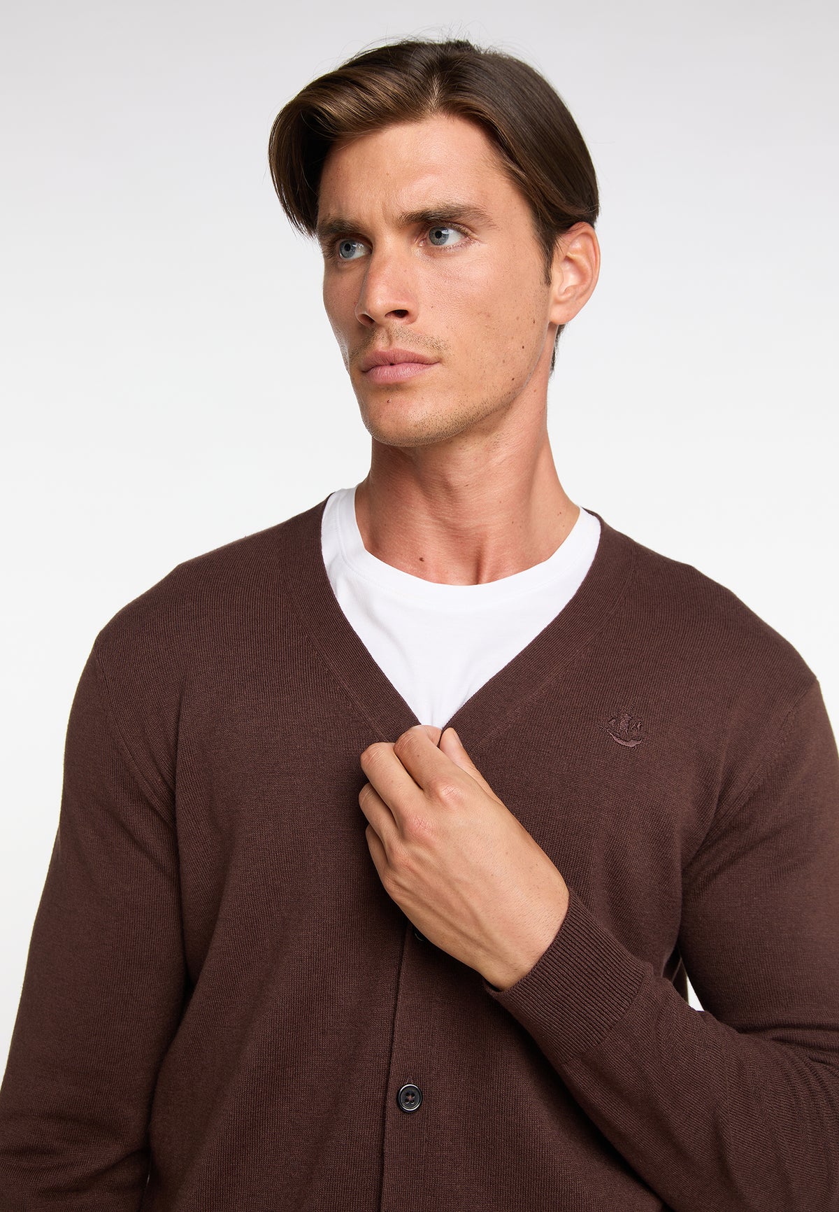 DreiMaster Klassik Herren-Cardigan