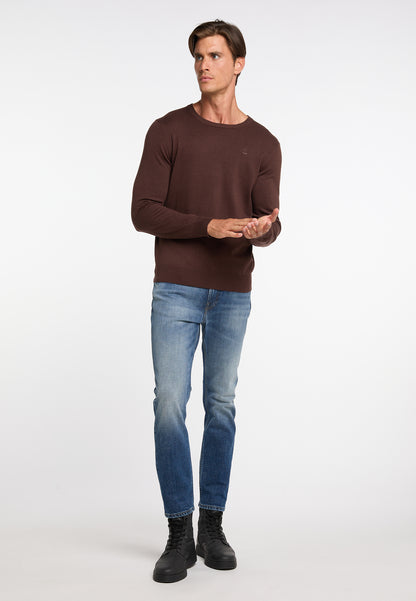 Podstawowy cienki sweter dzianinowy