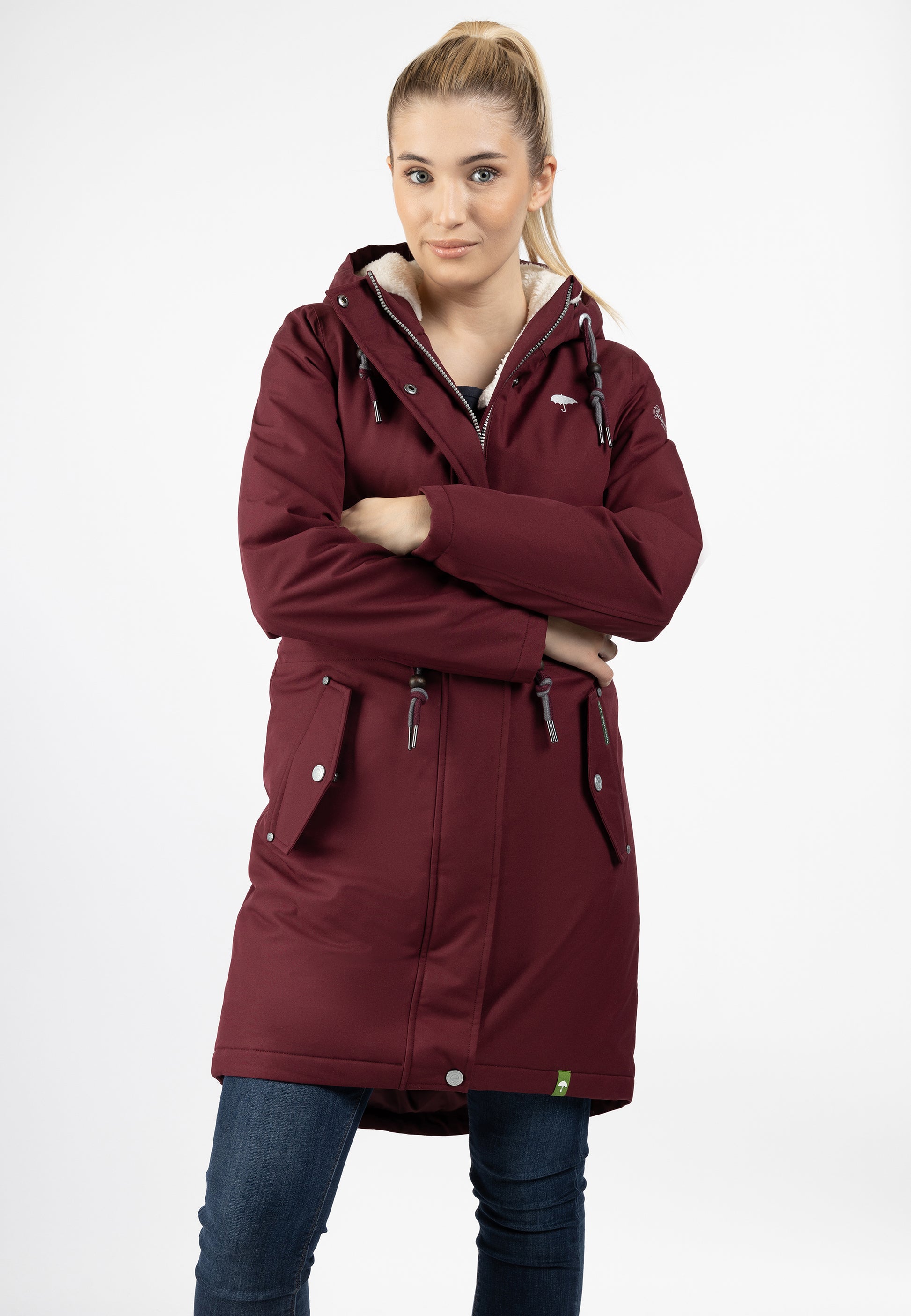 Schmuddelwedda Women's Winter Parka Made From Recycled Polyester Schmuddelwedda