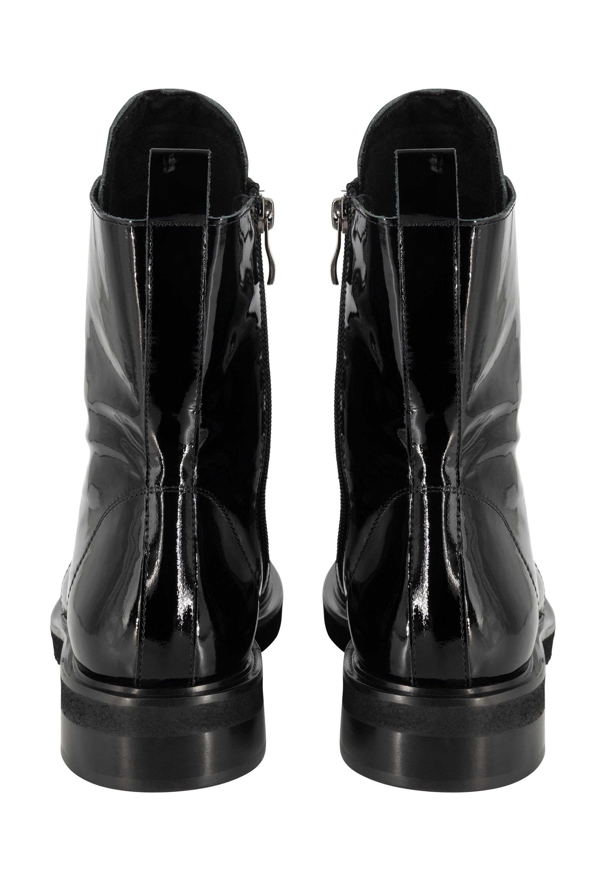 DreiMaster Vintage Damenstiefel aus Lackleder