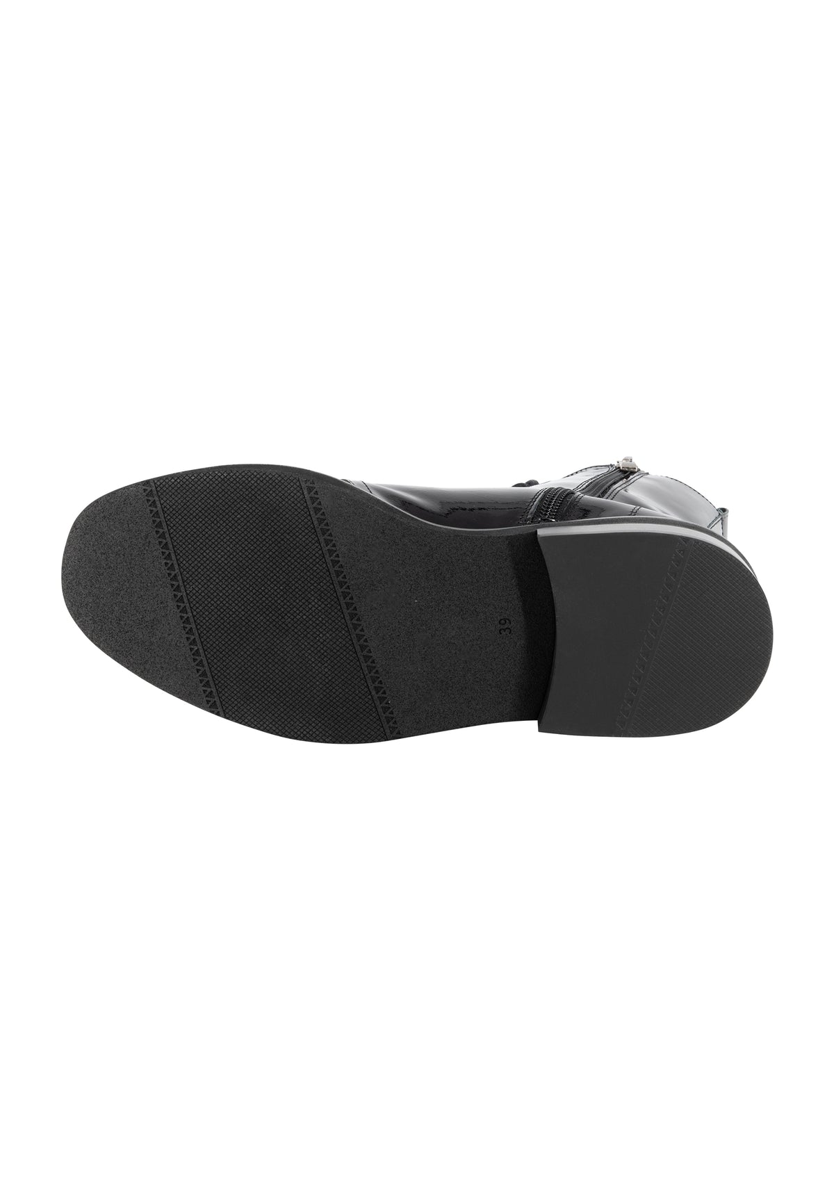DreiMaster Vintage Damenstiefel aus Lackleder