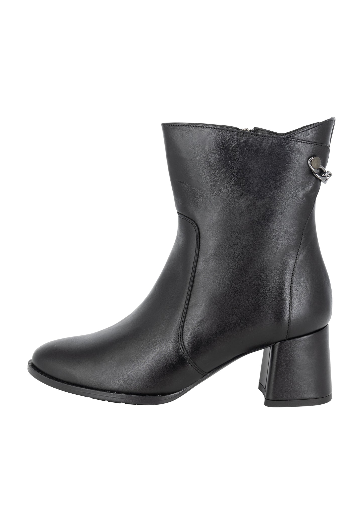 DreiMaster Klassik Damen Leder Stiefeletten