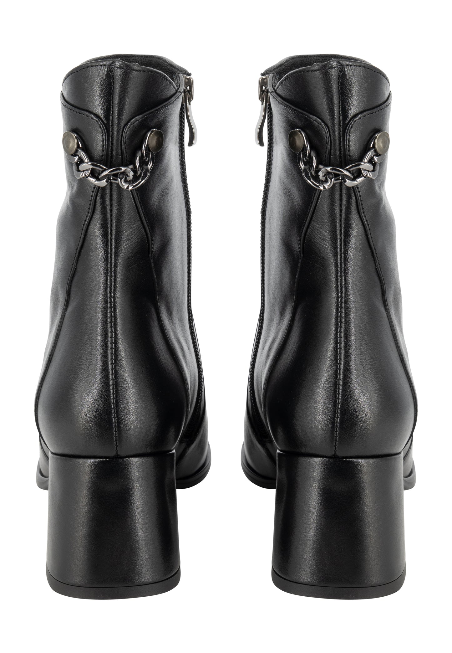 DreiMaster Klassik Damen Leder Stiefeletten