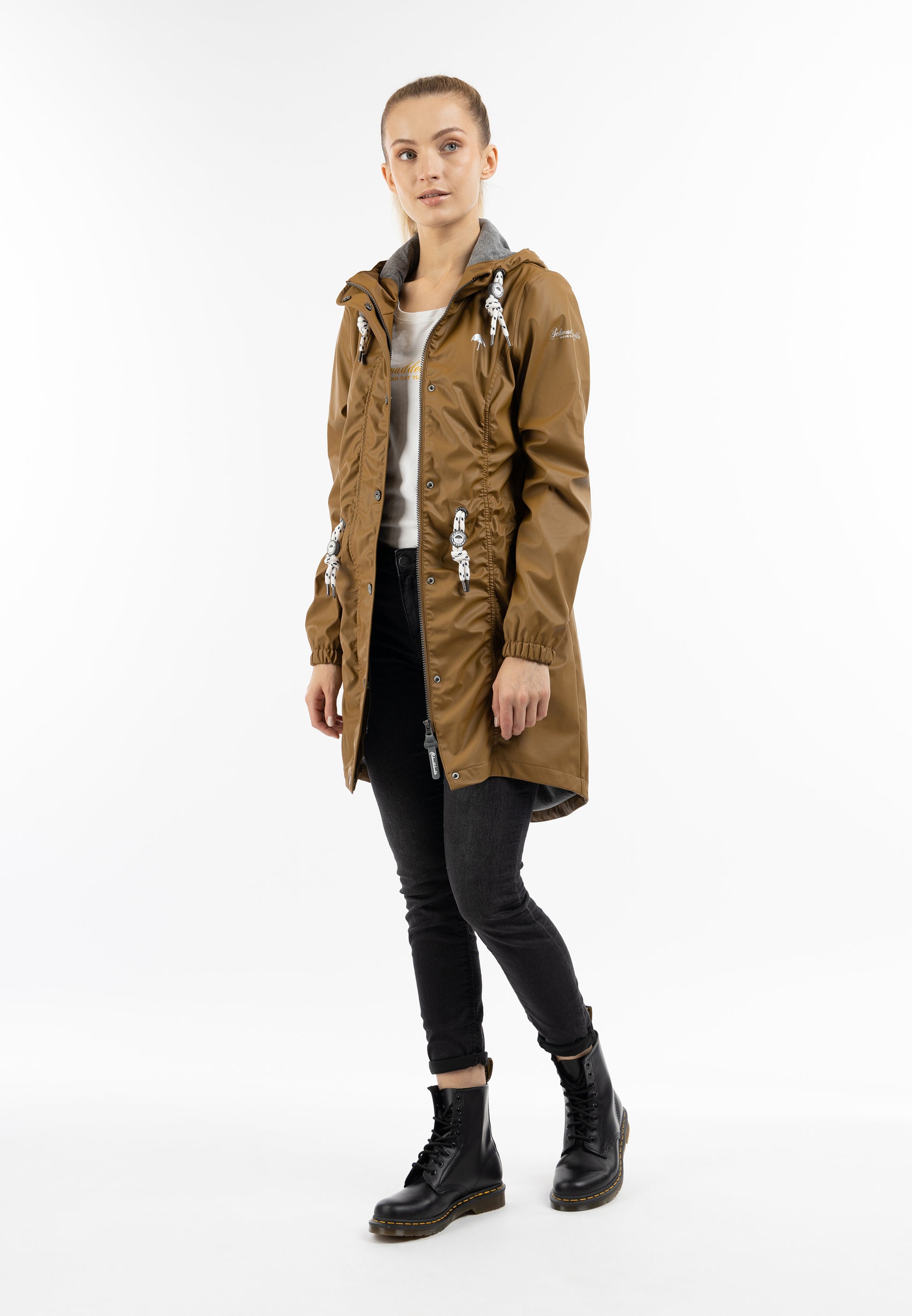Schmuddelwedda Damen Regenmantel