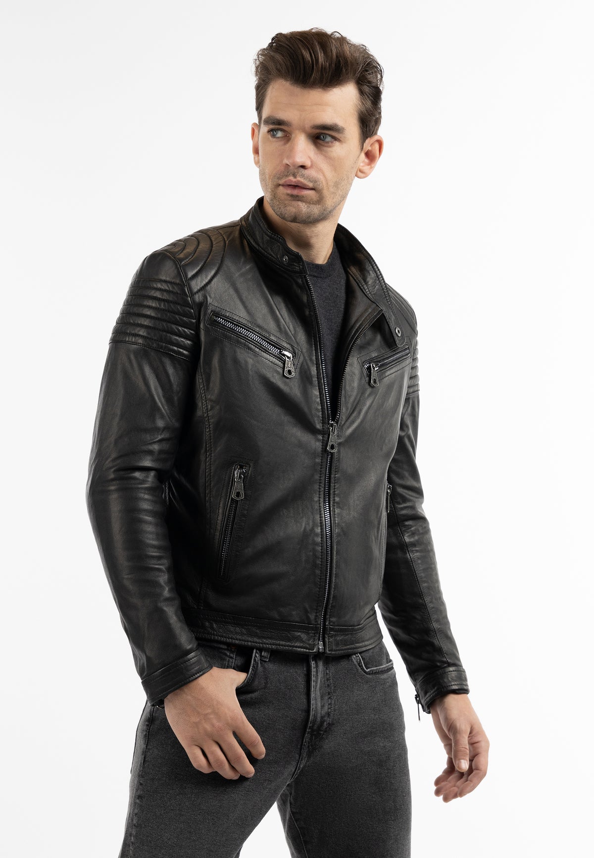 DreiMaster Vintage Men's Lederjacke