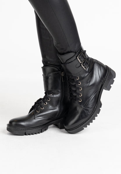 DreiMaster Vintage Women's Lederstiefel