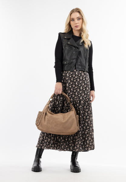 DreiMaster Vintage Damen Ledertasche