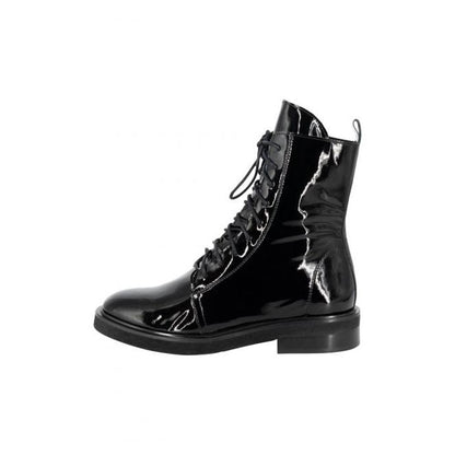DreiMaster Vintage Damenstiefel aus Lackleder