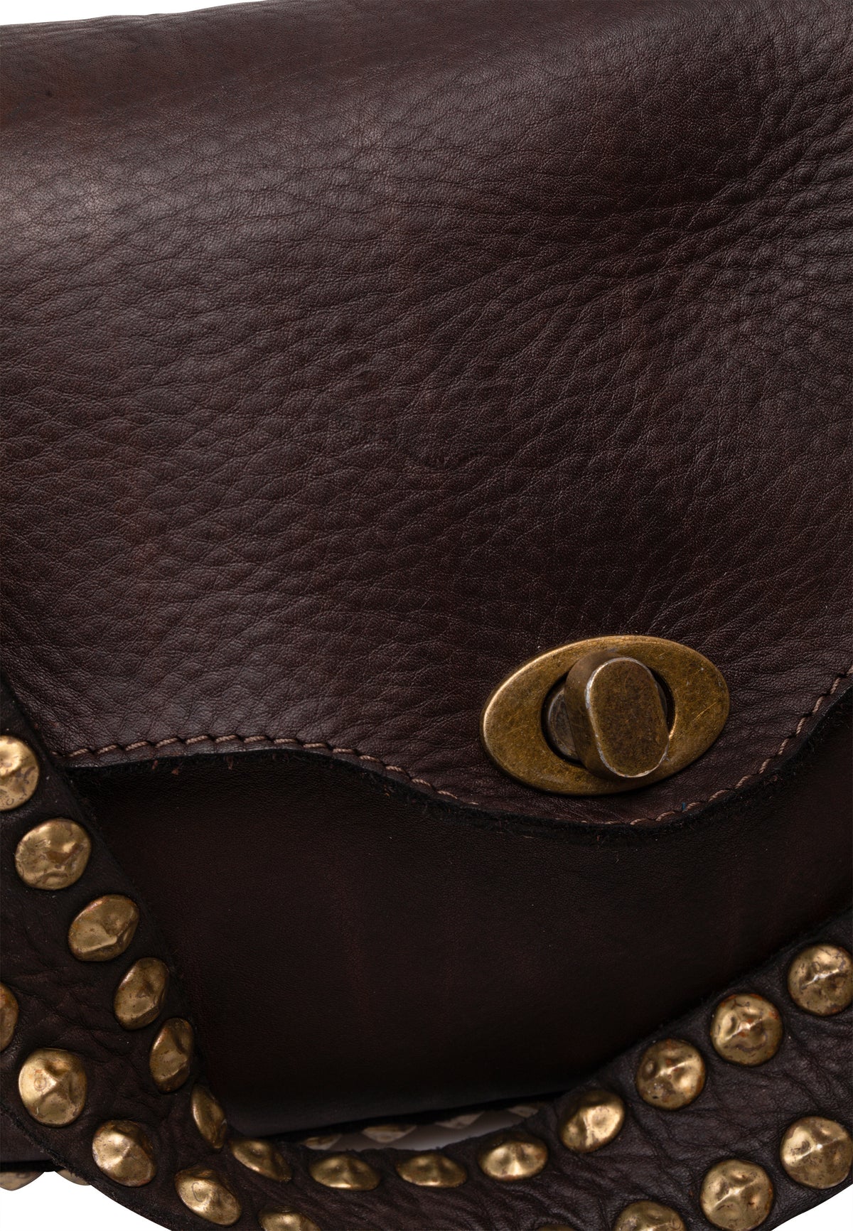 DreiMaster Vintage Damen-Schultertasche aus Leder