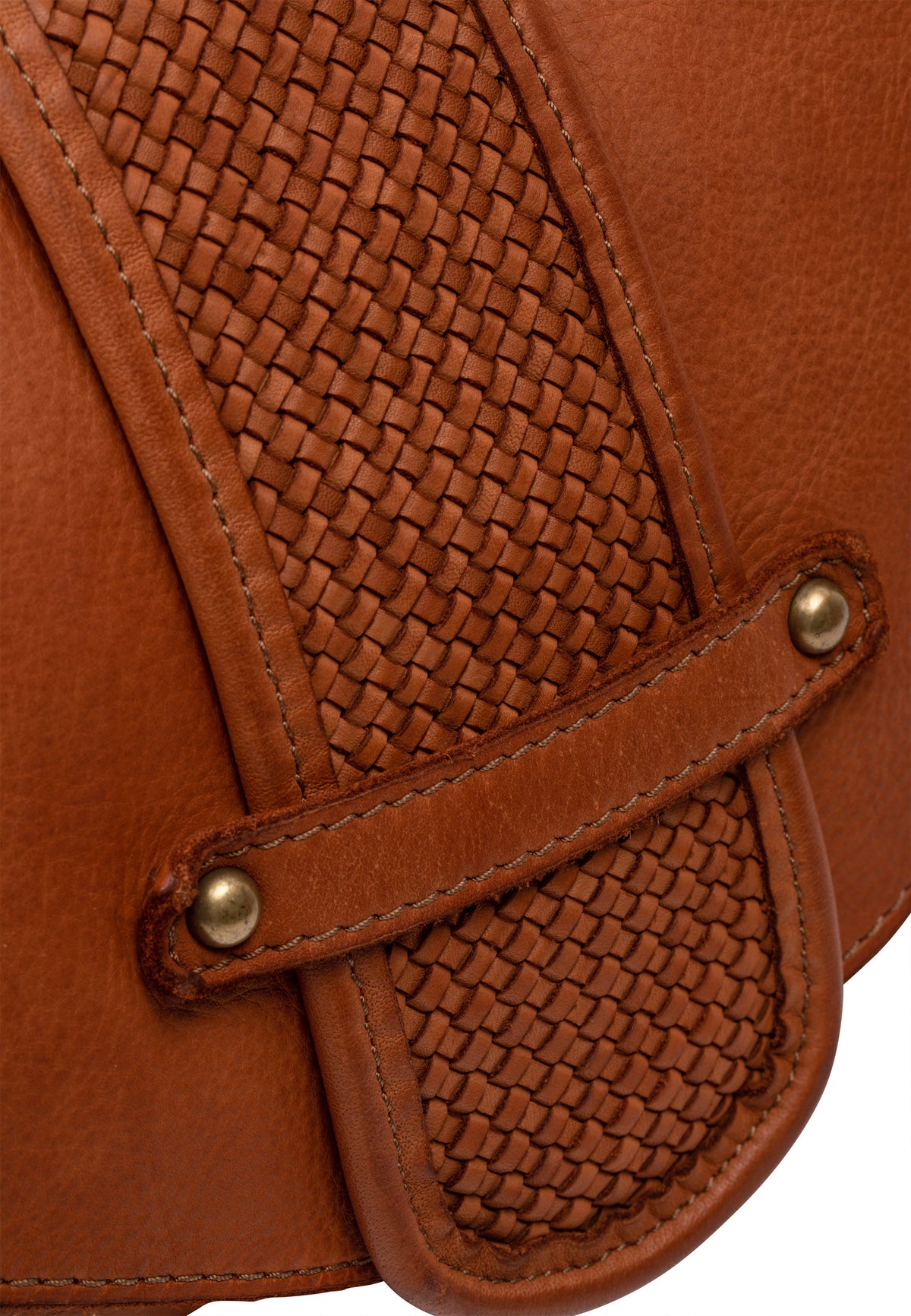 DreiMaster Vintage Damen-Schultertasche aus Leder