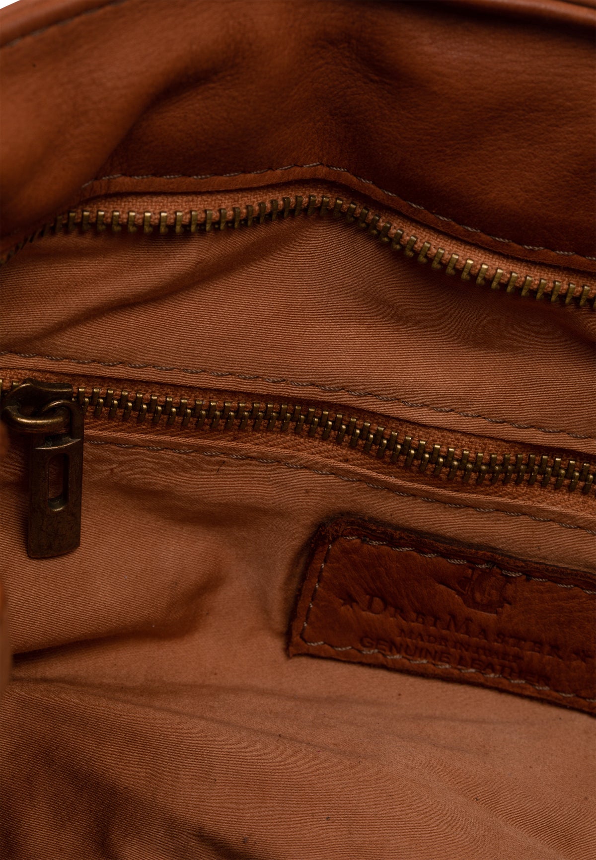 DreiMaster Vintage Damen-Schultertasche aus Leder