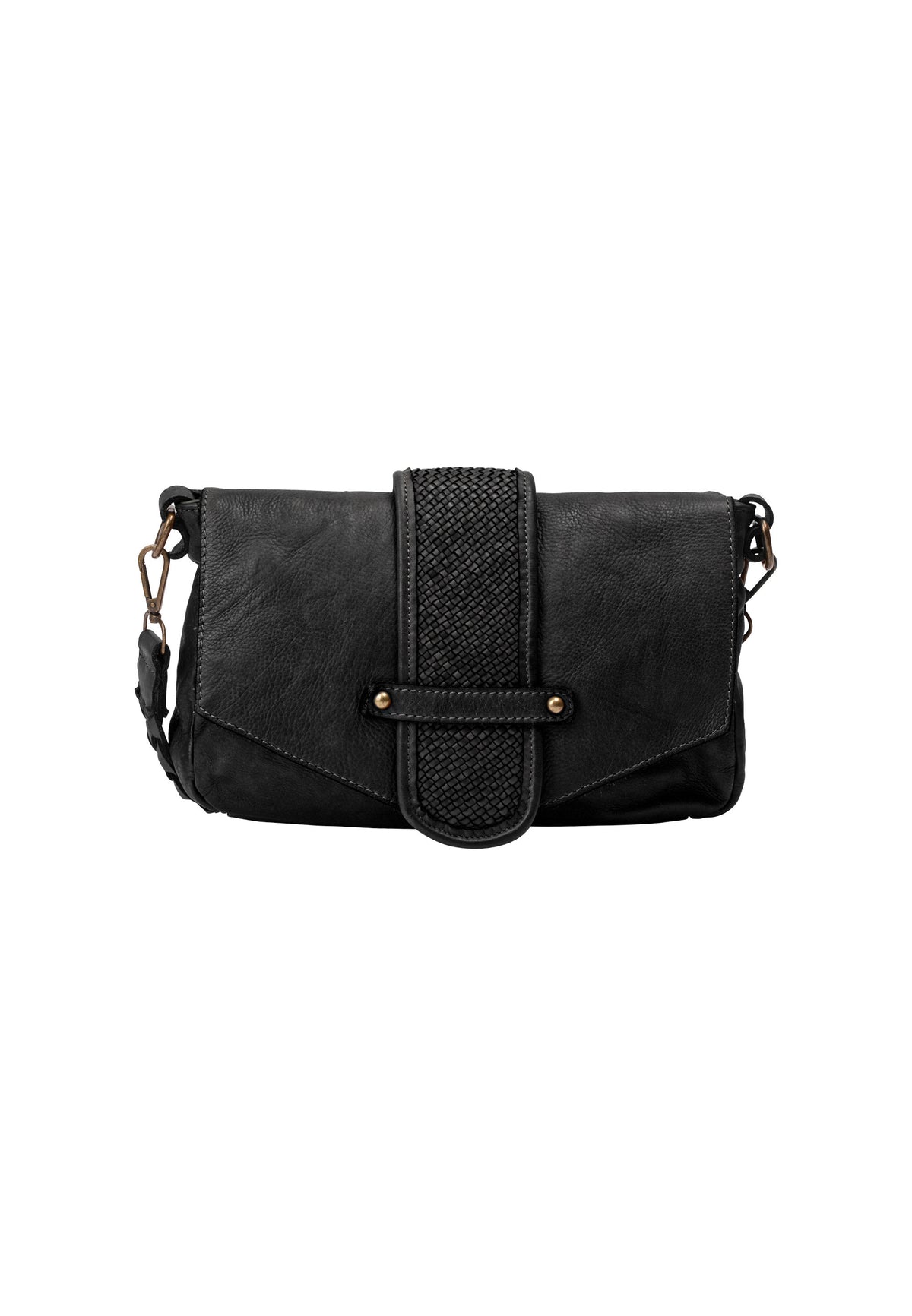 DreiMaster Vintage Damen-Schultertasche aus Leder