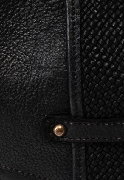 DreiMaster Vintage Damen-Schultertasche aus Leder