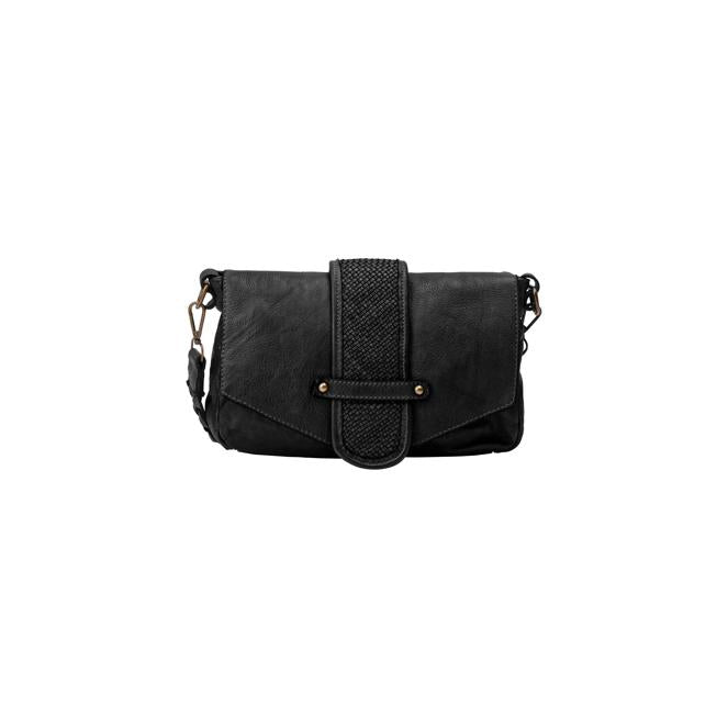 DreiMaster Vintage Damen-Schultertasche aus Leder