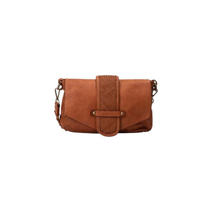 DreiMaster Vintage Damen-Schultertasche aus Leder